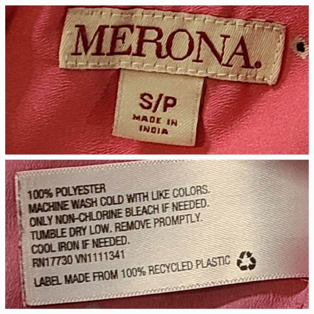 Pink Top button down Merona size Small - Picture 4 of 4